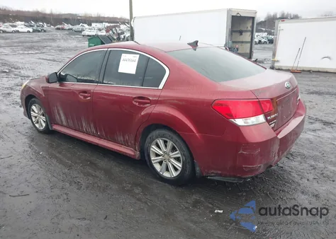 2012 Subaru Legacy 2.5I Premium z USA, uszkodzony, nr VIN 4S3BMBC68C3009802